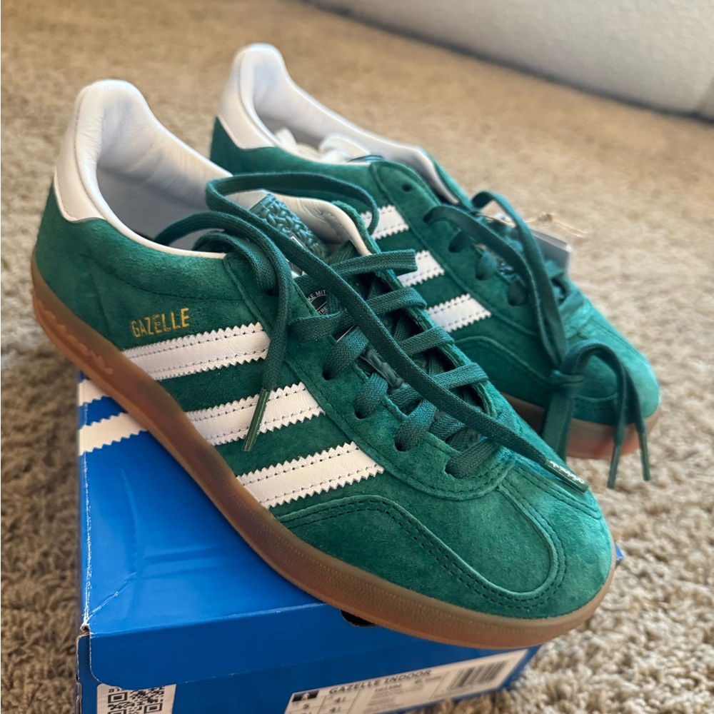 adidas gazelle collegiate green